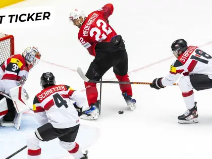 Eishockey-WM: Spiel 4 der Schweiz gegen Österreich im Live-Ticker