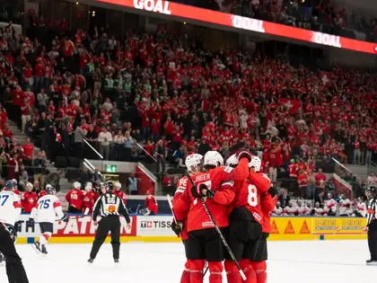 Mondial de hockey: La Suisse réussit un 5 sur 5 en battant les Britanniques