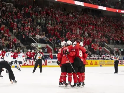 Hockey sur glace – Mondial 2026: en battant les Britanniques, la Suisse se qualifie pour les quarts