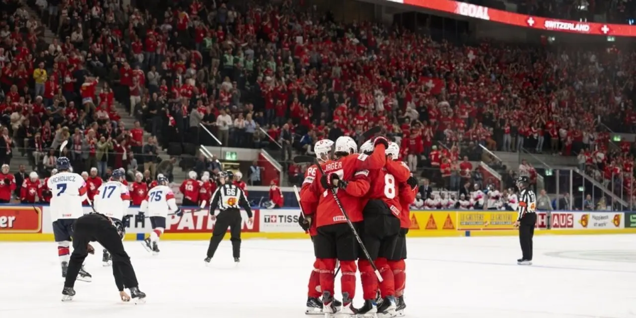 Hockey sur glace – Mondial 2026: en battant les Britanniques, la Suisse se qualifie pour les quarts