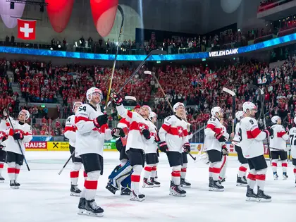 Schweizer Eishockey-Nati feiert bei Heim-WM ungeschlagenen Höhenflug