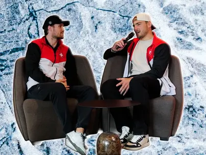 NHL-Spieler und Hockey-Nati-Spieler Pius Suter und Timo Meier im Allgemeinwissen-Quiz