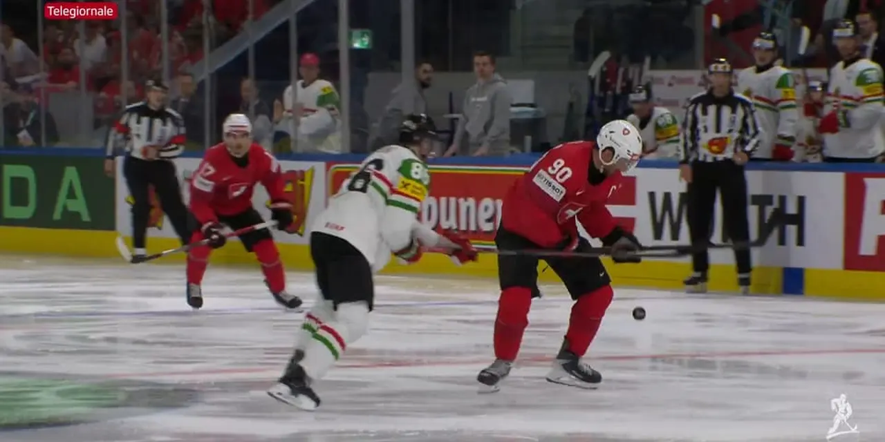 Sesta vittoria della Svizzera ai campionati di hockey