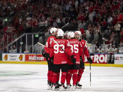 Mondial de hockey sur glace: la Suisse affronte la Finlande pour le dernier match de la phase préliminaire