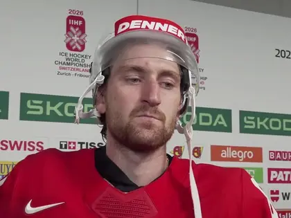 Gr.A, Suisse - Finlande (4-2): l'interview de Janis Moser - Hockey - Championnat du Monde 2026