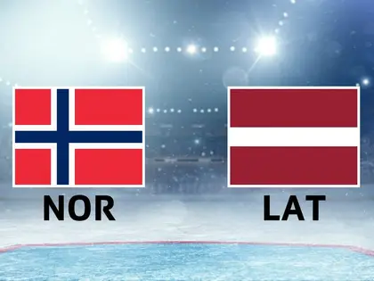 Hockey: Mondiali, quarto di finale, Norvegia-Lettonia