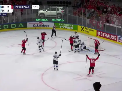 Championnat du monde de hockey sur glace: l'équipe de Suisse reçue 7 sur 7