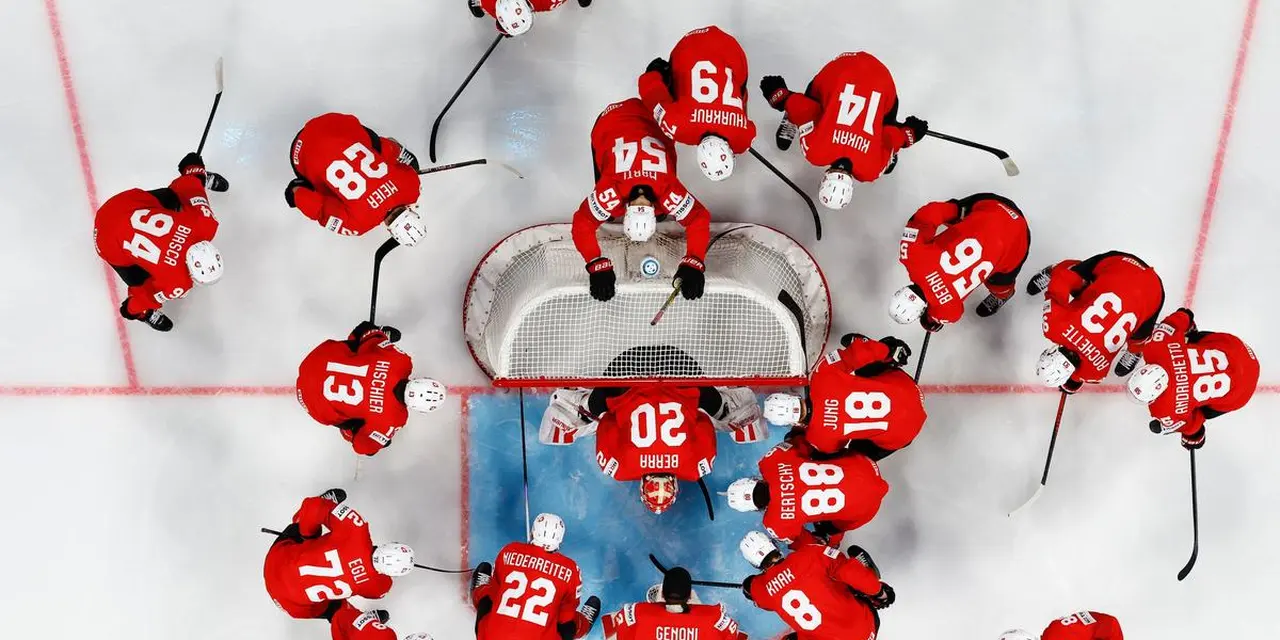 Hockey sur glace: la Suisse face à la Suède, sa bête noire