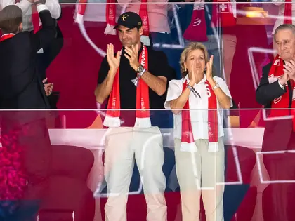 Christoph Bertschy a apprécié la surprise: «Quand Roger Federer est là, ça te met le feu!»