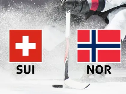 Eishockey: WM, Halbfinal Schweiz - Norwegen
