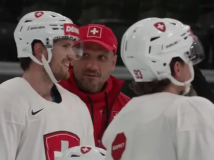 La Suisse se prépare à jouer la demi-finale du Championnat du monde de hockey