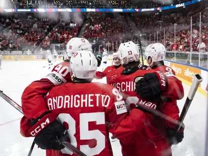 Mondial de hockey: La Suisse mène 6-0 face à la Norvège en demi-finale. Le match en direct
