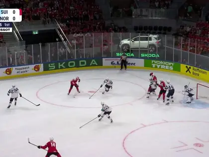 Hockey: la Suisse se qualifie pour la finale du Mondial en battant la Norvège