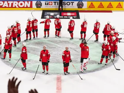 Qu'importe l'issue de la finale: La Suisse est assurée d'être première au classement IIHF