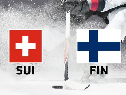 Eishockey: WM, Final, Schweiz - Finnland