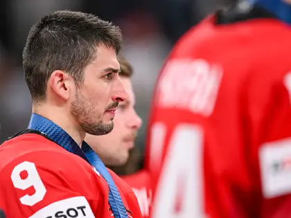 Damien Riat est passé proche: «Il faut croire que les dieux du hockey n'étaient pas avec nous»