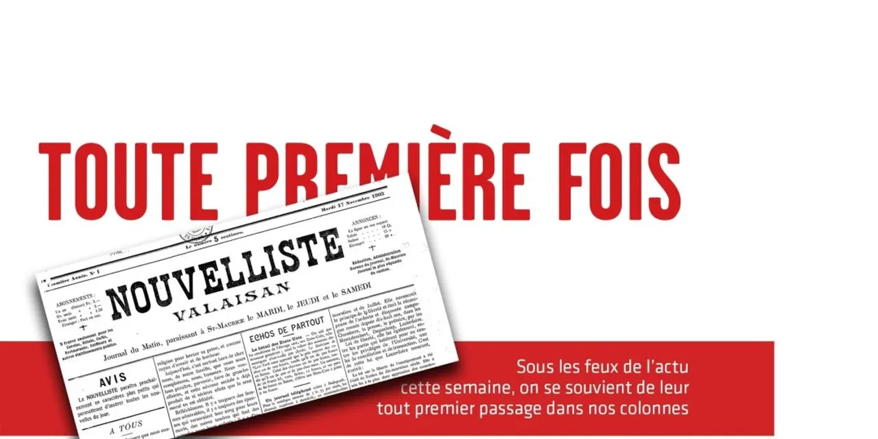 Les premières défaites de l’équipe de Suisse de hockey en finale et «Le Nouvelliste» qui soulignait l’exploit