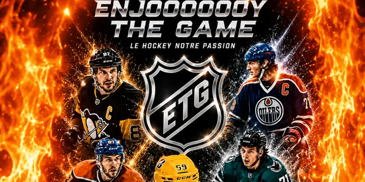 ▶️ «ENJOOOOOOY THE GAME» – La passion de la NHL avec Sébastien Bordeleau, nouveau consultant Planète Hockey (No 001)