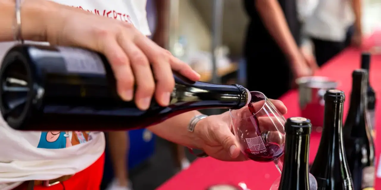 Du vin rouge autrichien a été servi durant les mondiaux de hockey à Fribourg