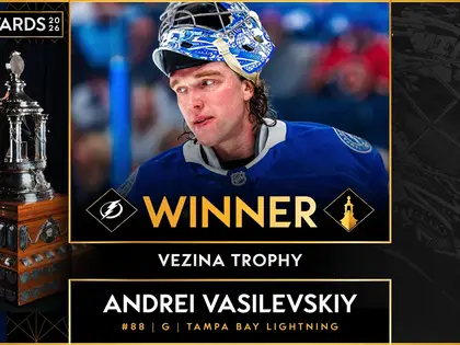 ▶️ NHL – Vasilevskiy retrouve son trône: le gardien du Lightning sacré meilleur de la NHL