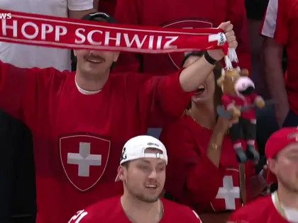 Empfang für die Schweizer Eishockey-Nati
