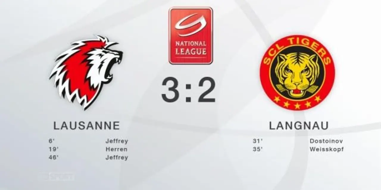 Lausanne - Langnau (3:2)