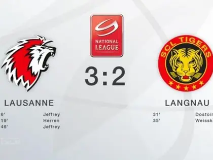 Lausanne - Langnau (3:2)