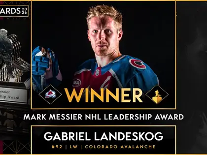 NHL – Landeskog (COL) meilleur leader de la NHL après son incroyable renaissance
