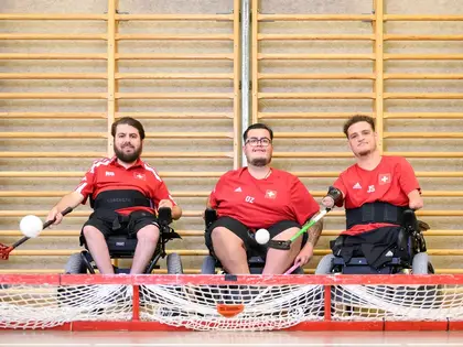 Powerchair-Weltmeister: Dieses Hockey hat ein Tempolimit
